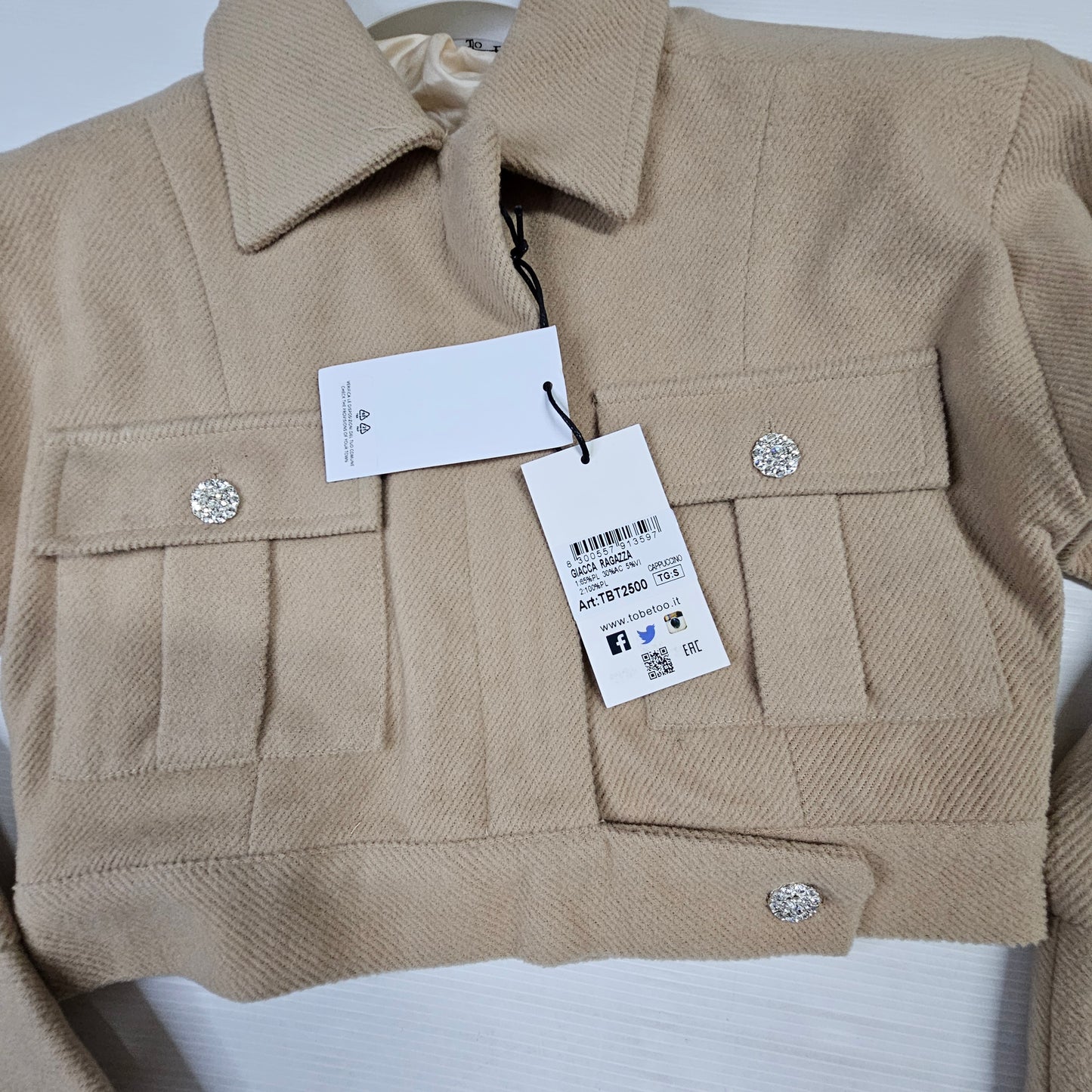 giacca ragazza TBT2500