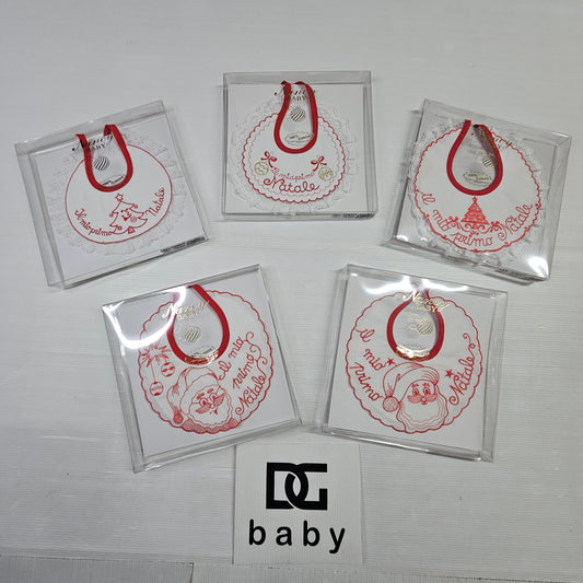 🎄 Bavaglino “Il Mio Primo Natale” – Nancy Baby
