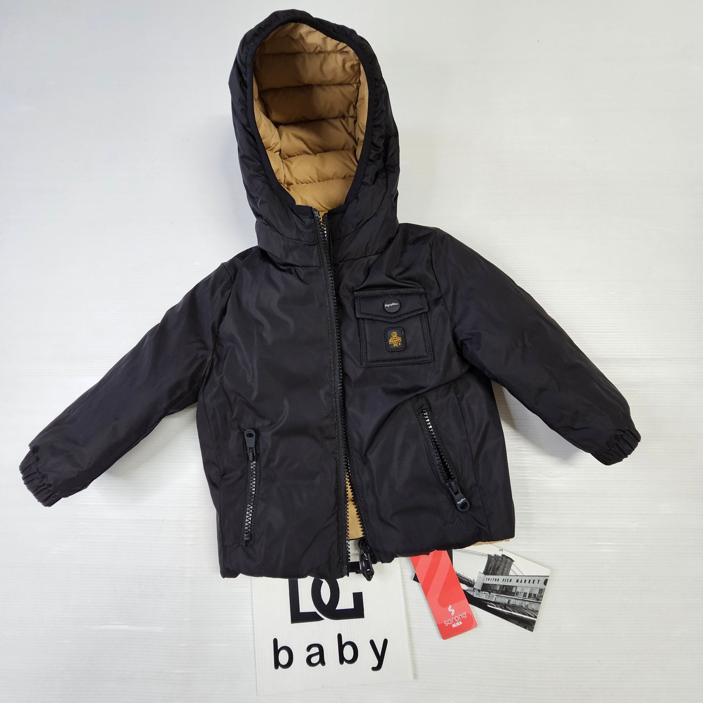 REFRIGWEAR RWN825 – Giubbotto Neonato Reversibile 🧥🖤🤎