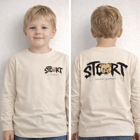 Maglietta Bambino Street Bear 🐻🖤