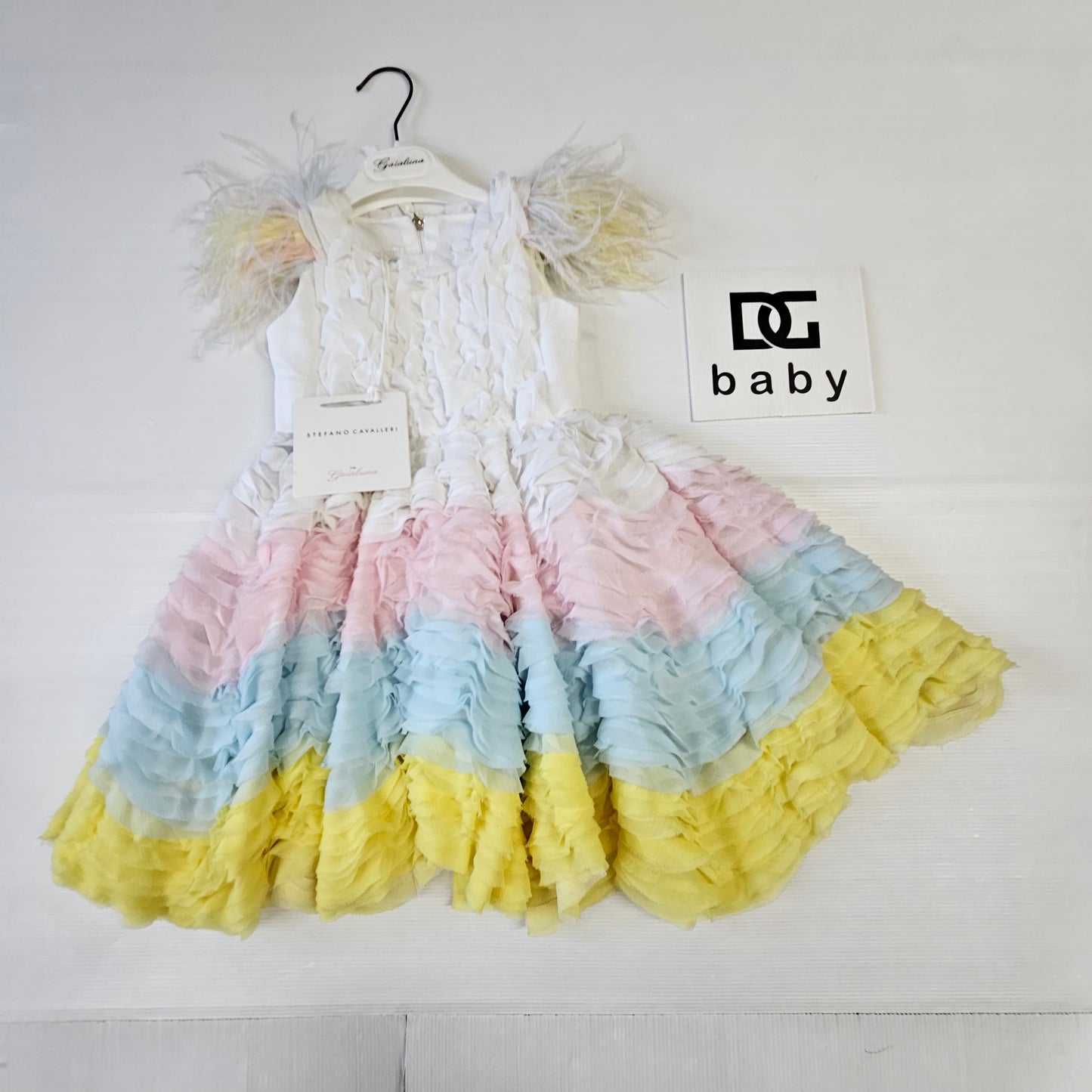 vestitino bambina ragazza G1457 STEFANO CAVALLIERI