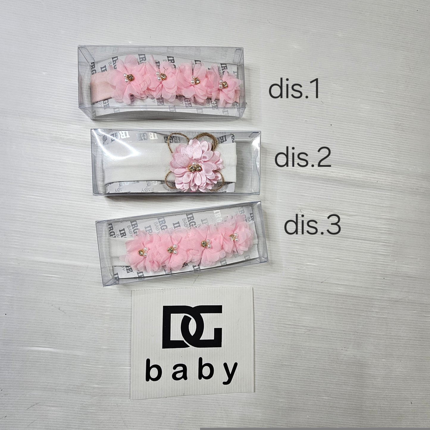 Fascetta elastica romantica per neonata 💖🎀