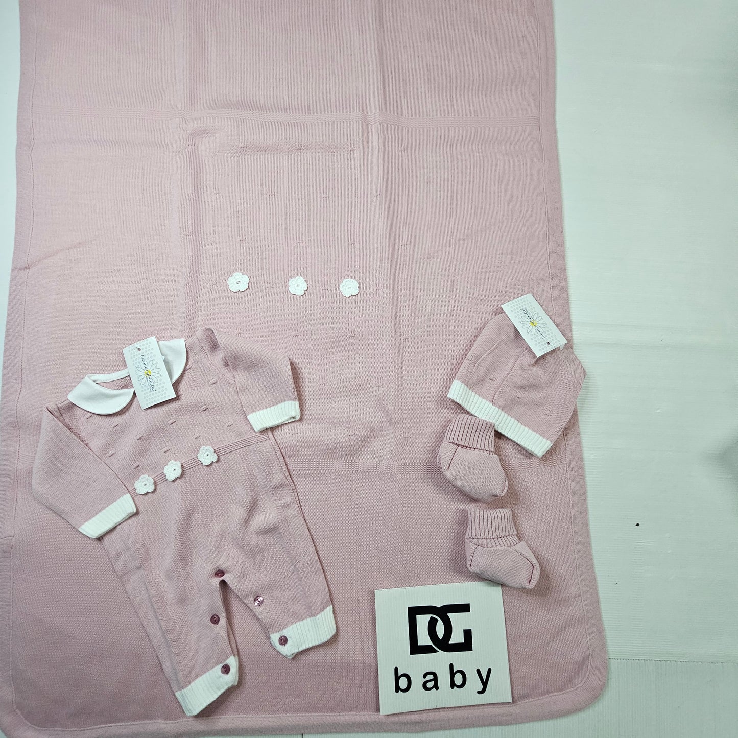 🌸 Copertina lana rosa cipolla M123 13 KL 💕