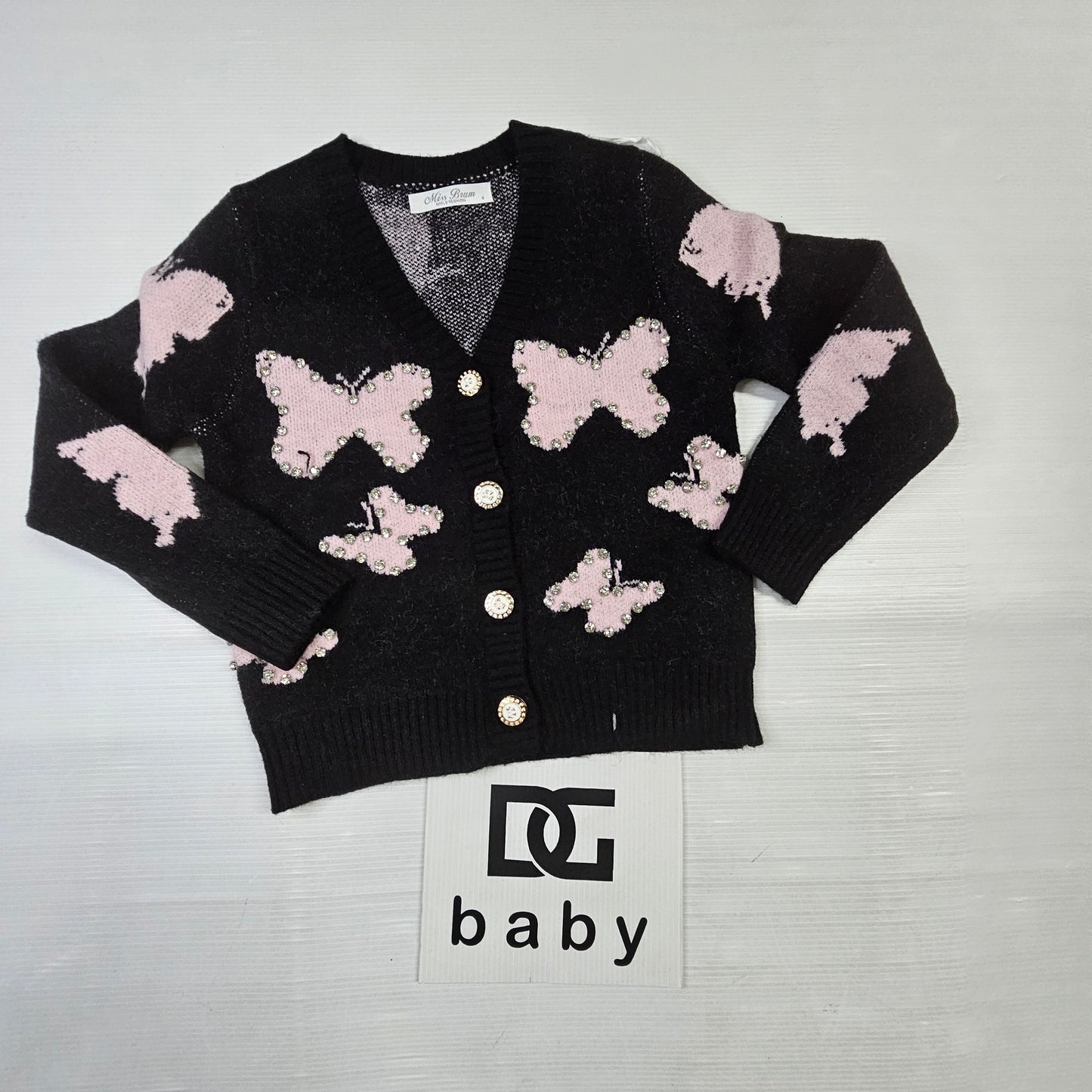 cardigan FARFALLE LANA