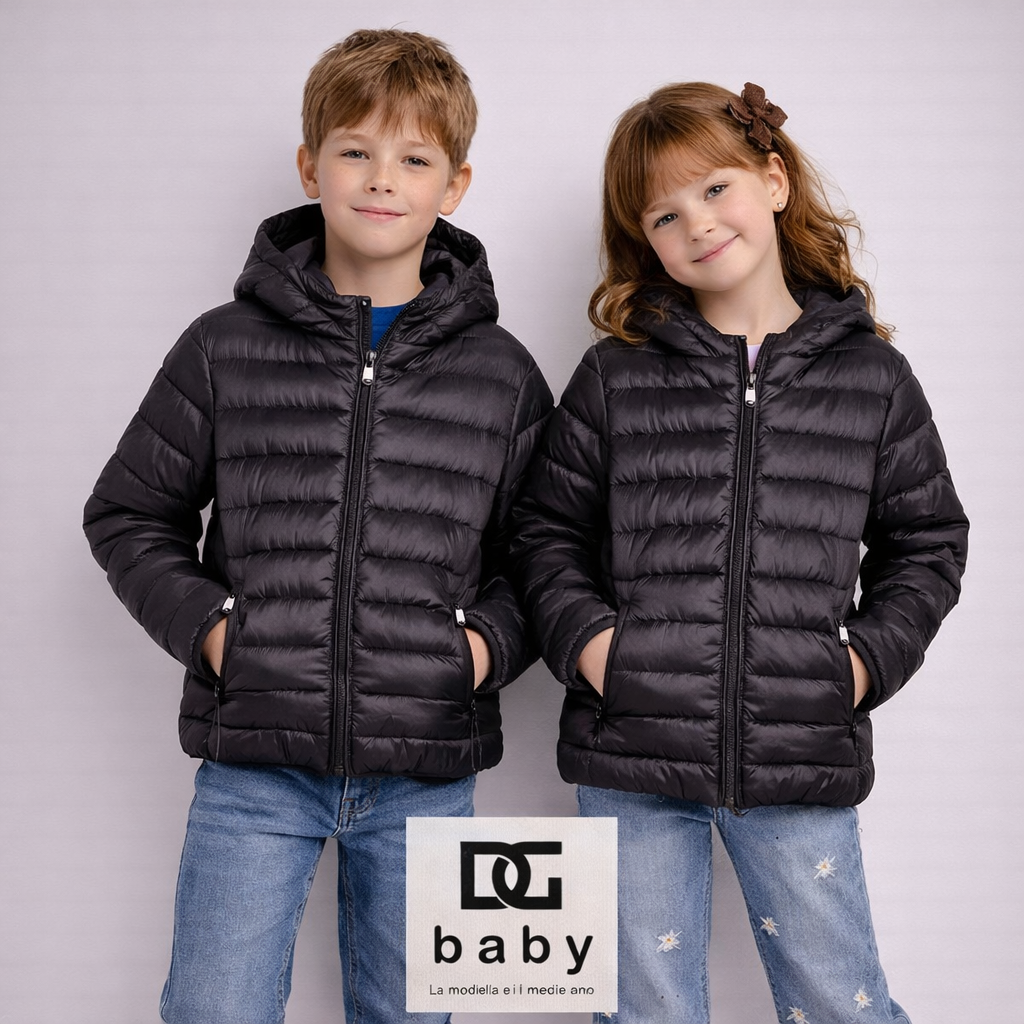 🧥🌤️ Piumino Leggero Bambino/a Spring Essential