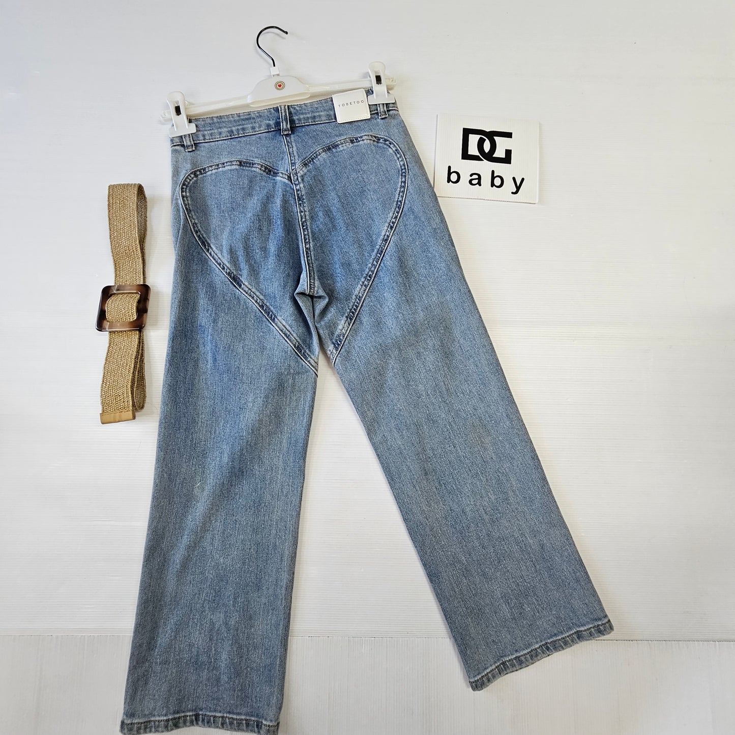 👖 Jeans Bambina Heart Shine TOO BE TOO – TOB050