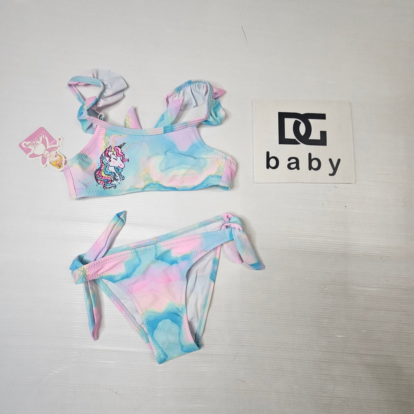 Bikini Bambina Unicorno Pastello