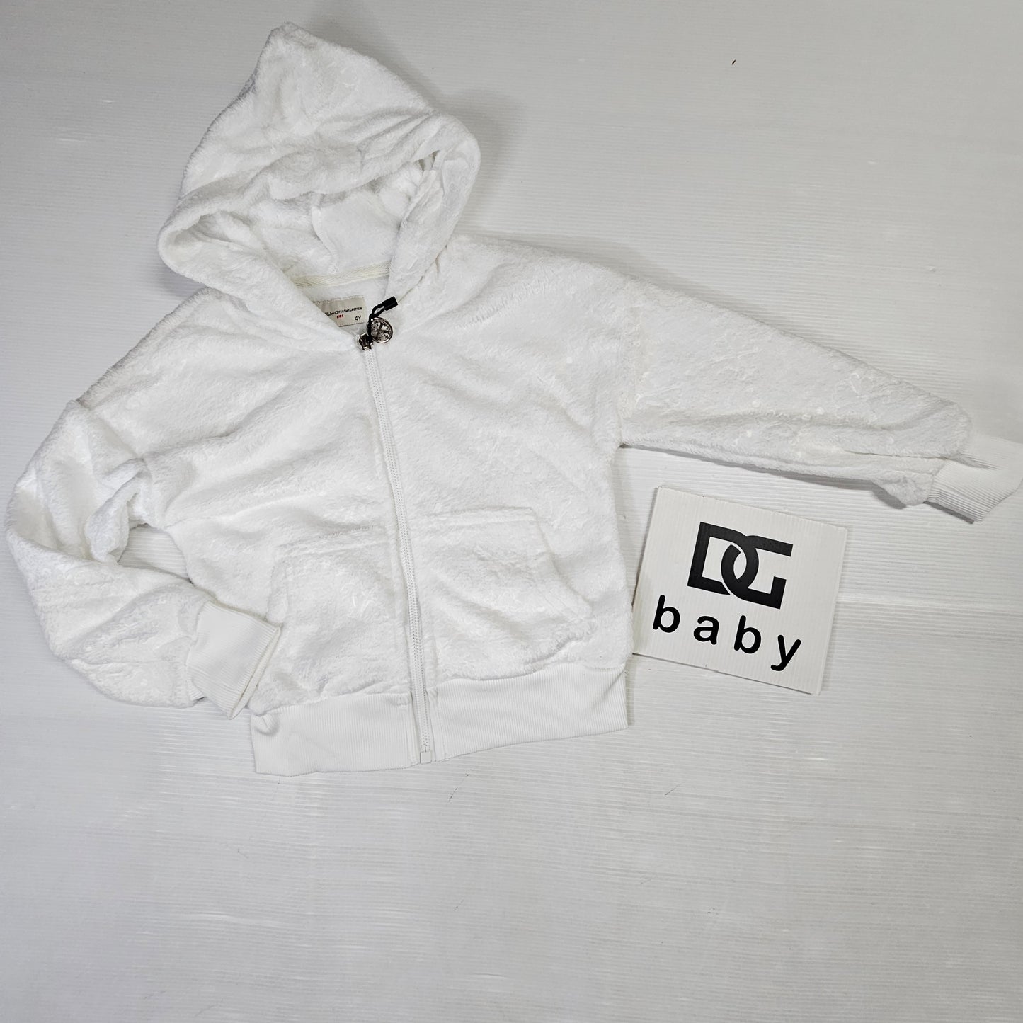 Felpa Bimba “Peluche Soft” con Cappuccio