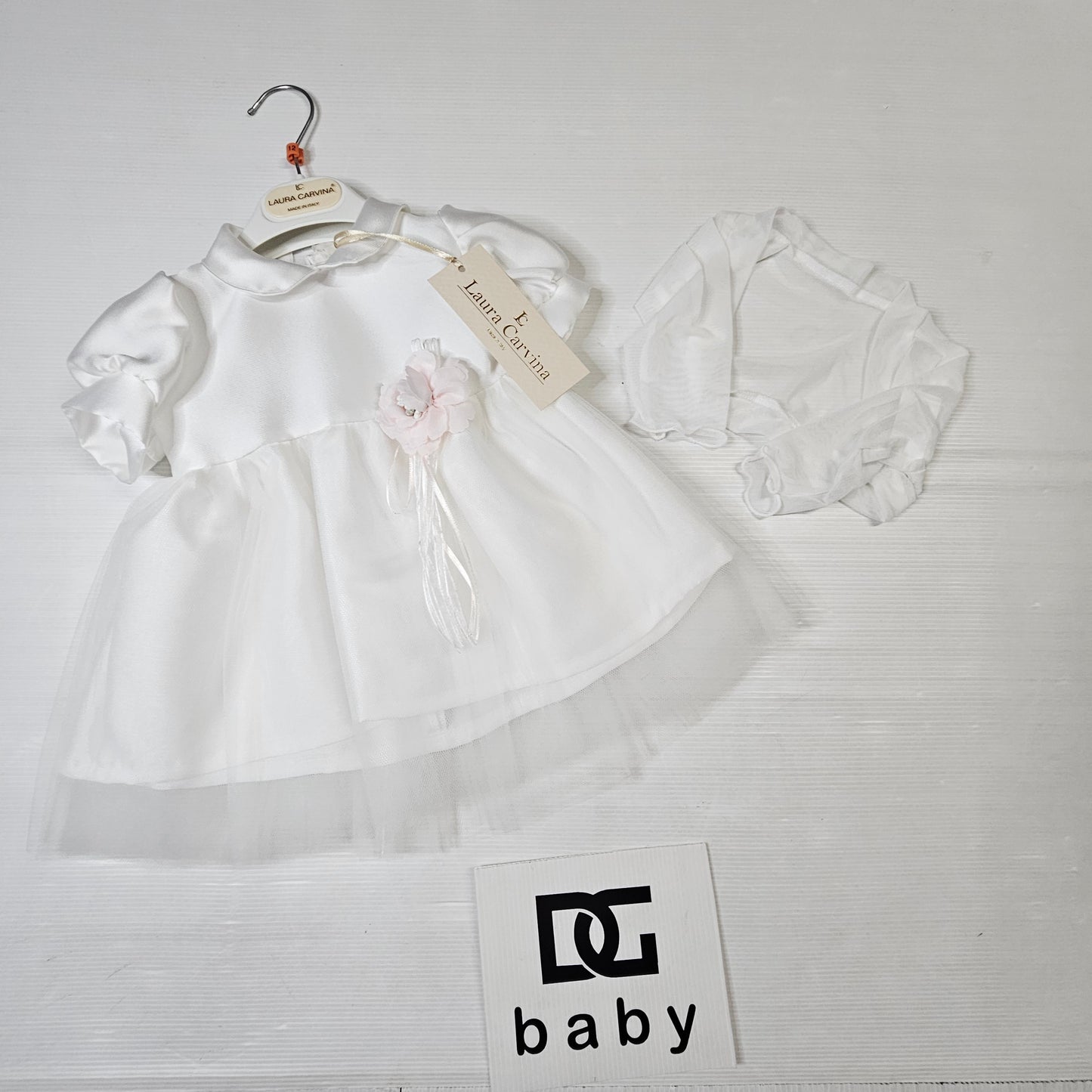 🌸 Abito Cerimonia Bimba Laura Carviana Art. LC1030