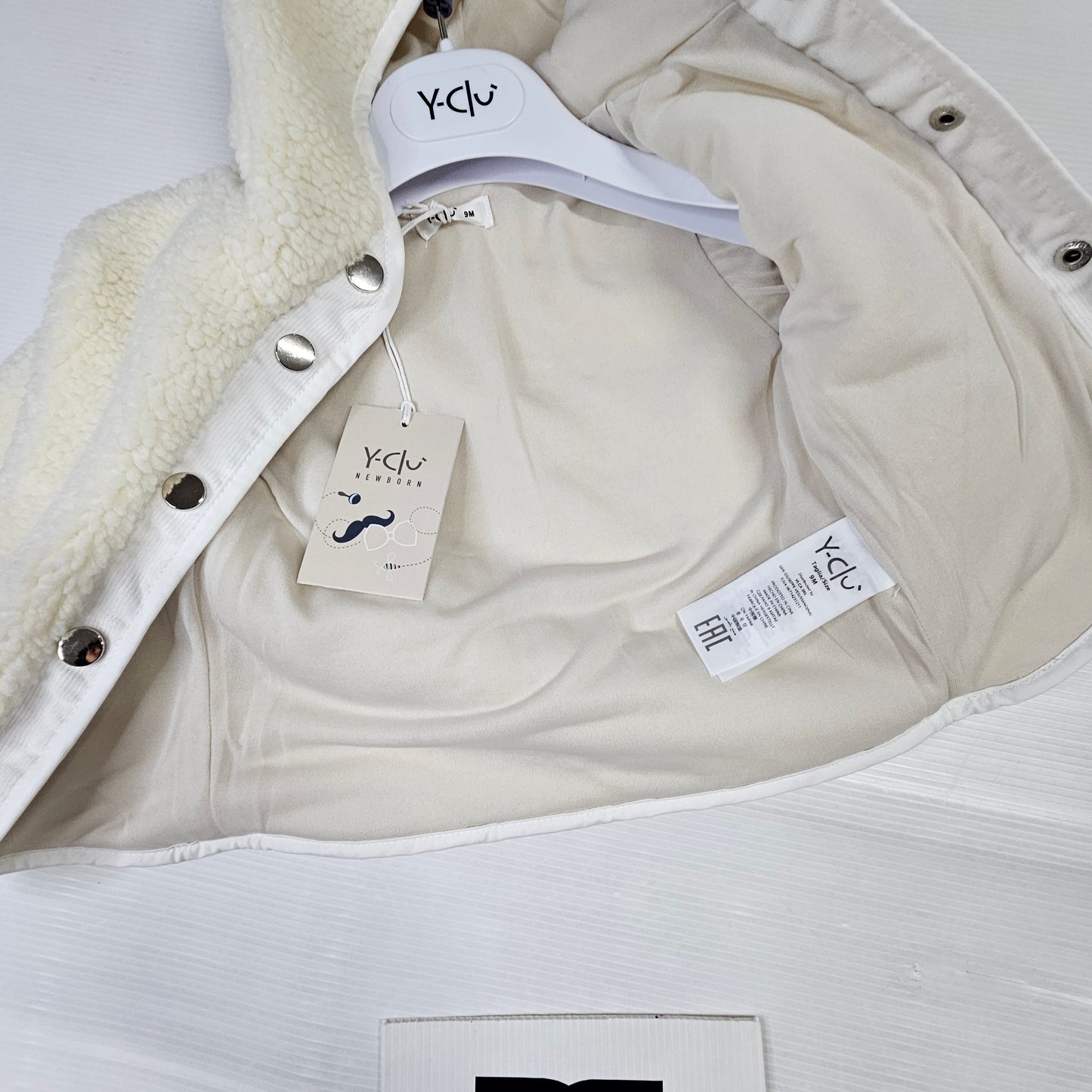 Giacca “Orsetto Soft” 🐻 – Yclù Newborn