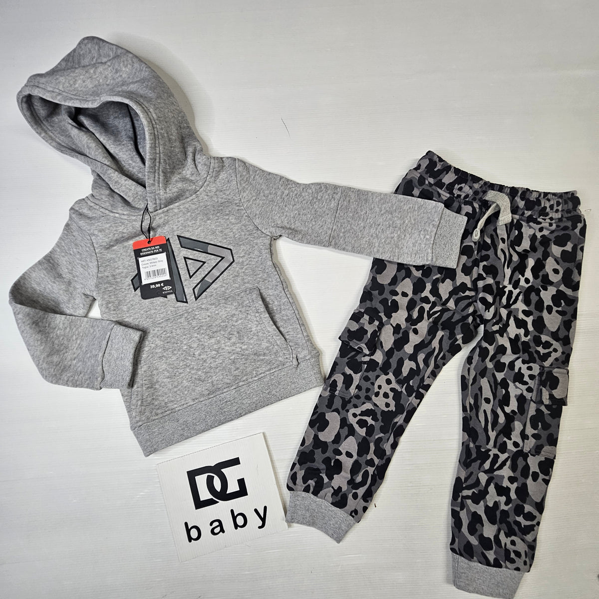 Tuta Bambino Camouflage 2 Pezzi