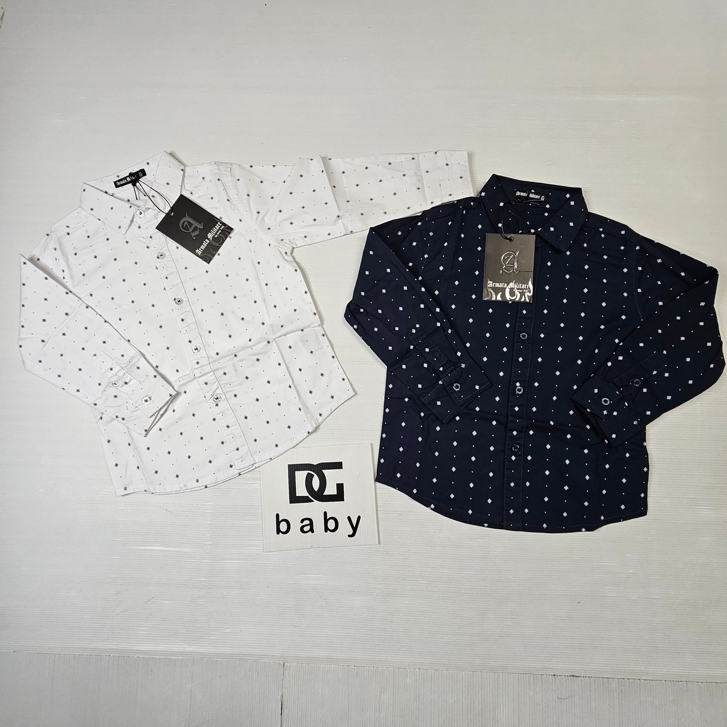 👔 Camicia Bambino Microfantasia Easy Chic