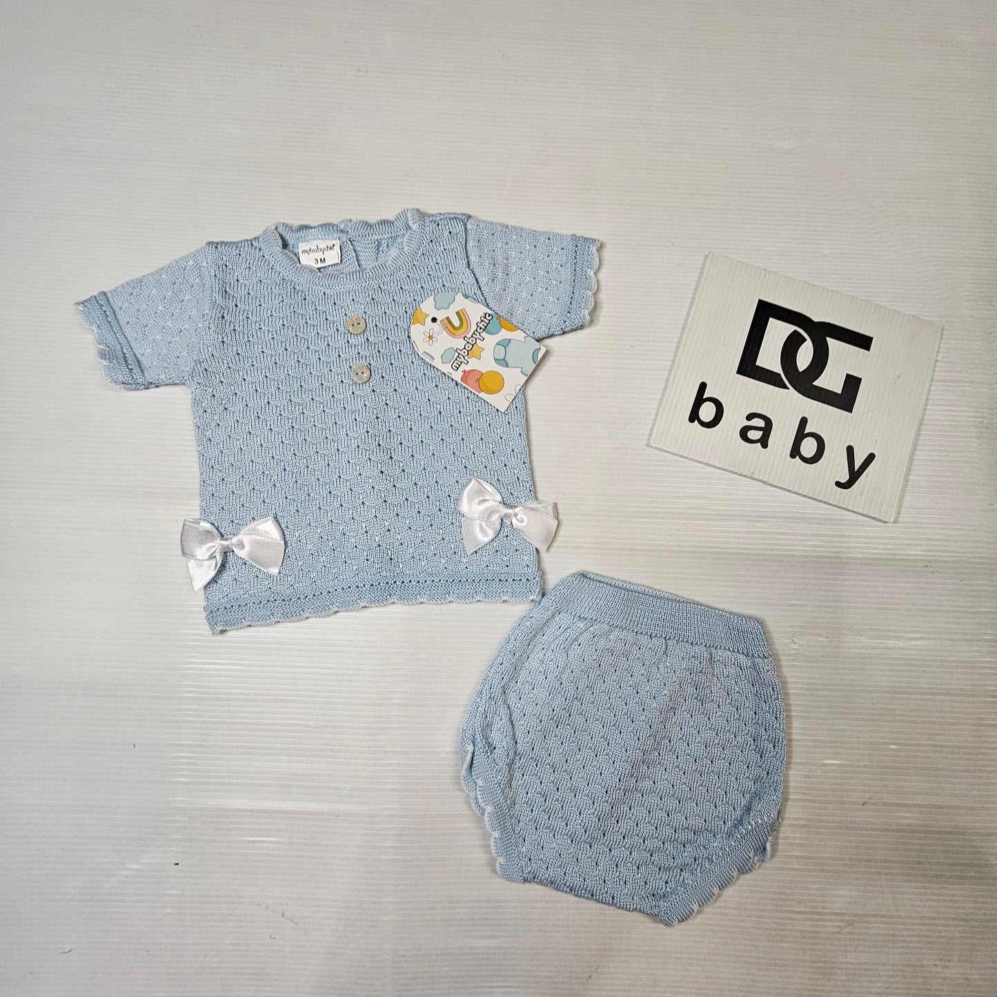👶 Completo Neonata Fiocchi Delicati – Mybabychic Art.3107