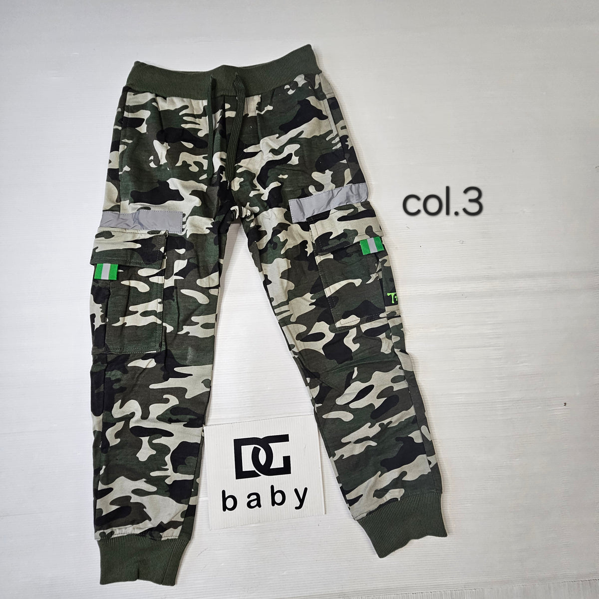 Pantalone Ragazzo Cargo Camouflage