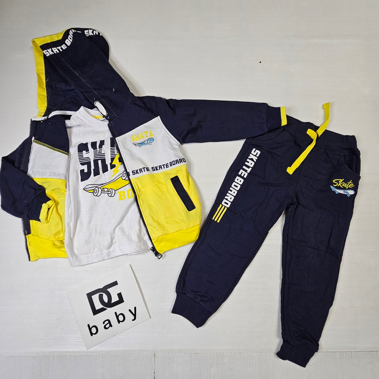 Completo “Skate Vibes” 🛹💚💛