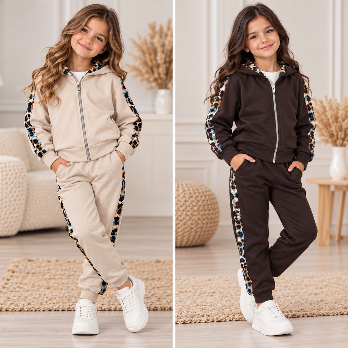 Tuta Bambina Animal Chic