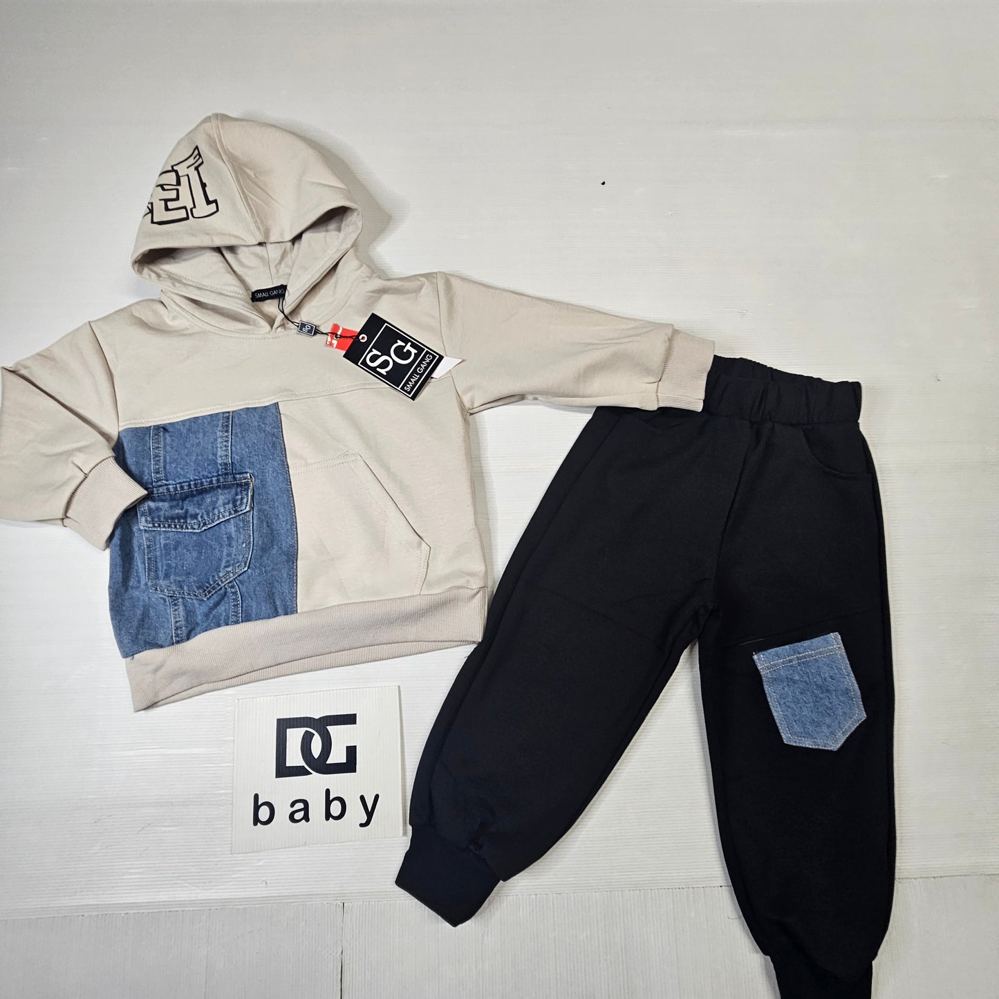 Completo SG “Denim Patch” 🖤👖