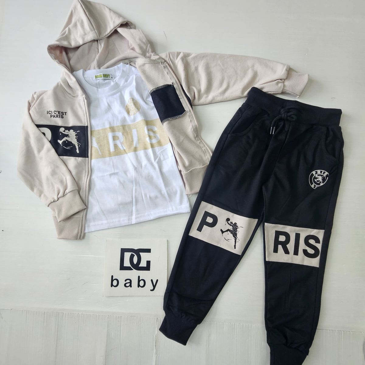 Tuta Bambino Paris 3 Pezzi