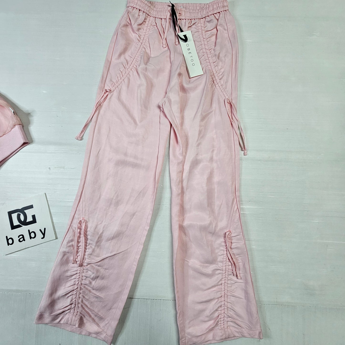 Completo bambina rosa con bomber e pantalone – TOBETOO