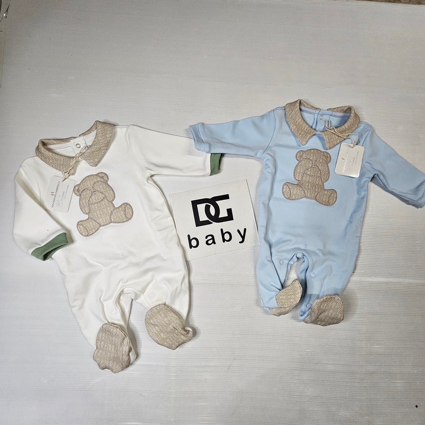 🧸 Tutina Neonato Maschietto in Caldo Cotone NG 2112/56 🧸