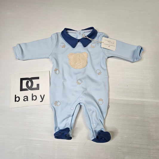 🧸 Tutina Neonato Maschietto NG-2112/55 in Caldo Cotone ☁️