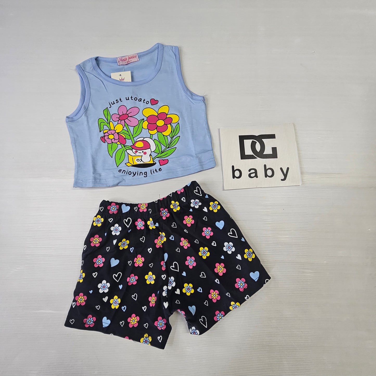 completo JUST FLOWERS