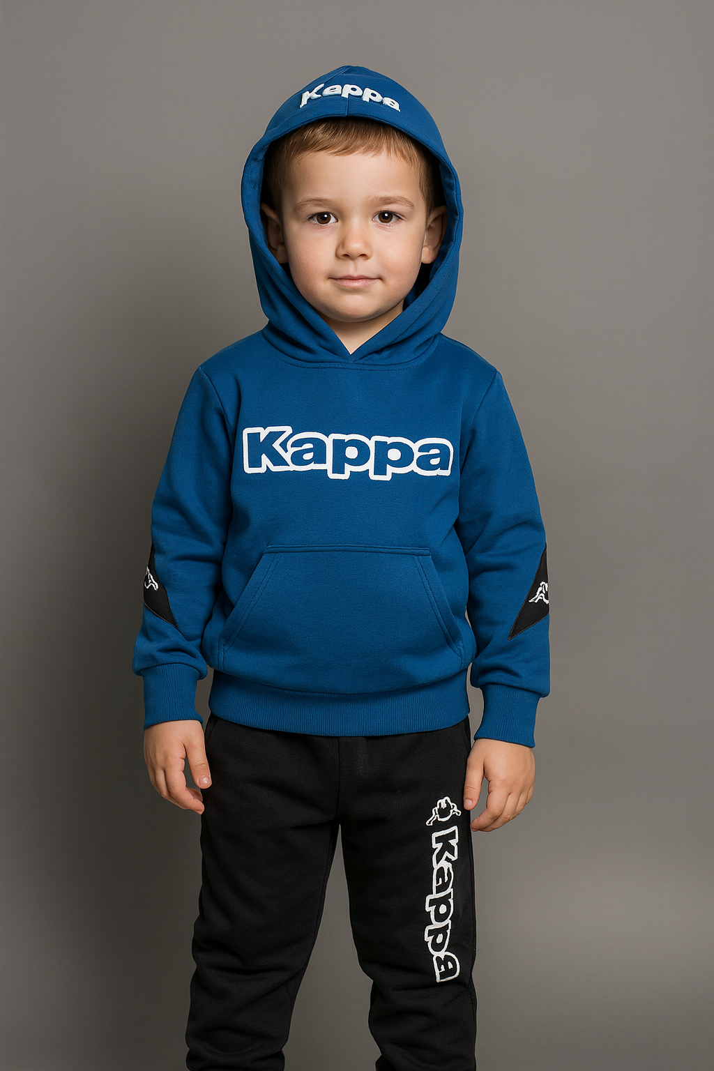 👦 Tuta Kappa Bimbo Blu Invernale