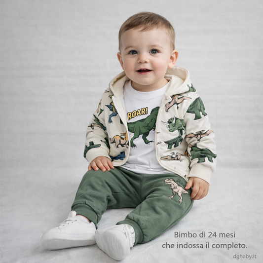 🦖✨ Completo Baby Dino Roar