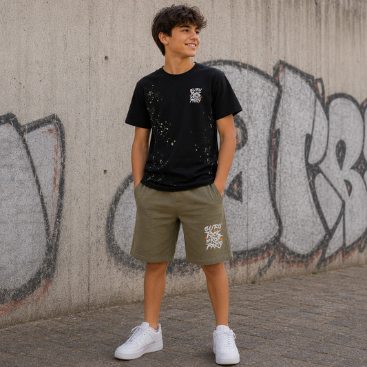 Completo Sportivo Ragazzo T-Shirt e Bermuda Urban
